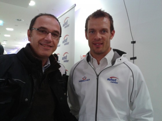 mit alex wurz(ex F1 und 2facher LeMans Sieger)