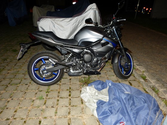 Felgensteifen bei Dunkelheit