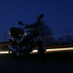 Spritsparphase mit A1 - '05er Yamaha YBR 125 (Aufnahme April '10)