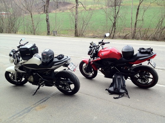 Erste Tour 2012 mit Boscorelli