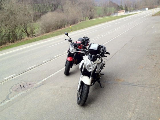 Erste Tour 2012 mit Boscorelli