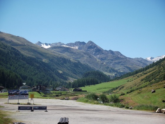 Auf dem Weg zum Timmelsjoch, vor Obergurgl