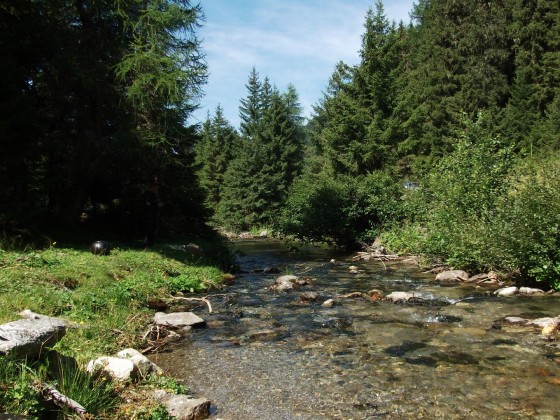 Am Nederbach, auf der Fahrt zum Kühtai