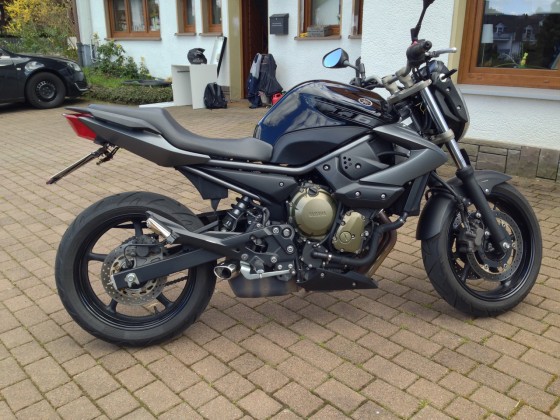 Neuer Kennzeichenhalter und Blinker